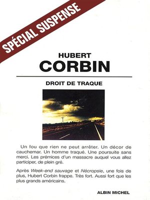 cover image of Droit de traque